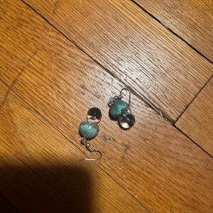 Mushroom earrings